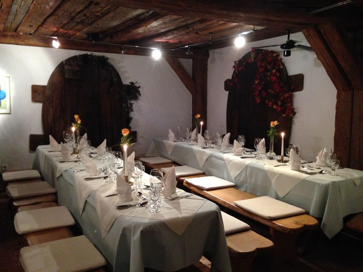Wasserstelz Historisches Genusshotel & Restaurant Am Rhein Hohentengen am Hochrhein Eksteriør bilde